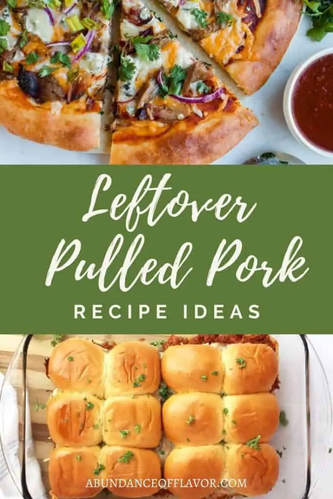 leftover pulled pork ideas