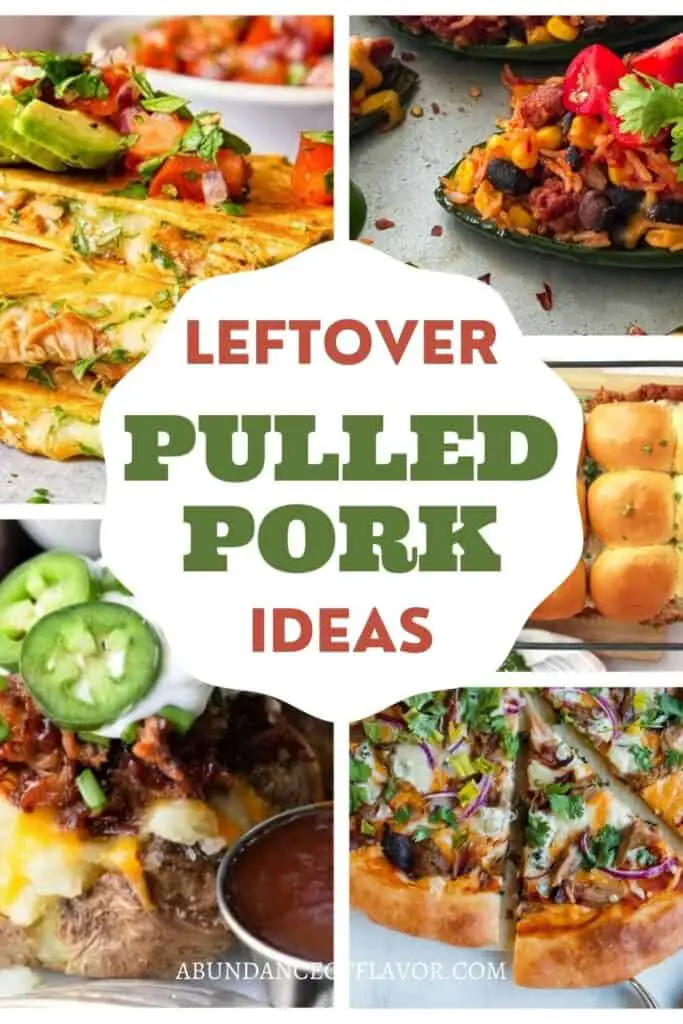 leftover pulled pork ideas
