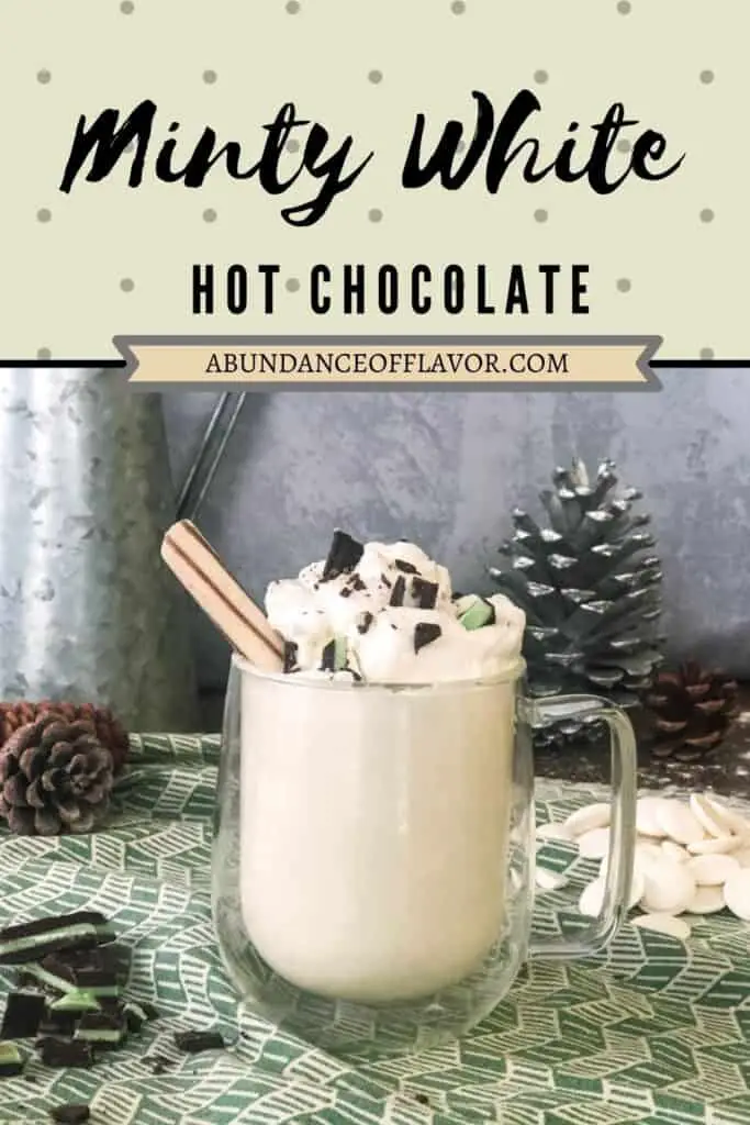 white hot chocolate pin