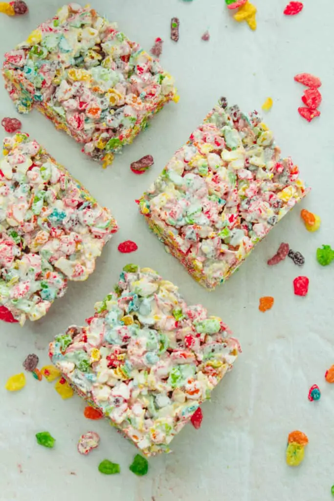 Fruity Pebbles Rice Krispie Treats