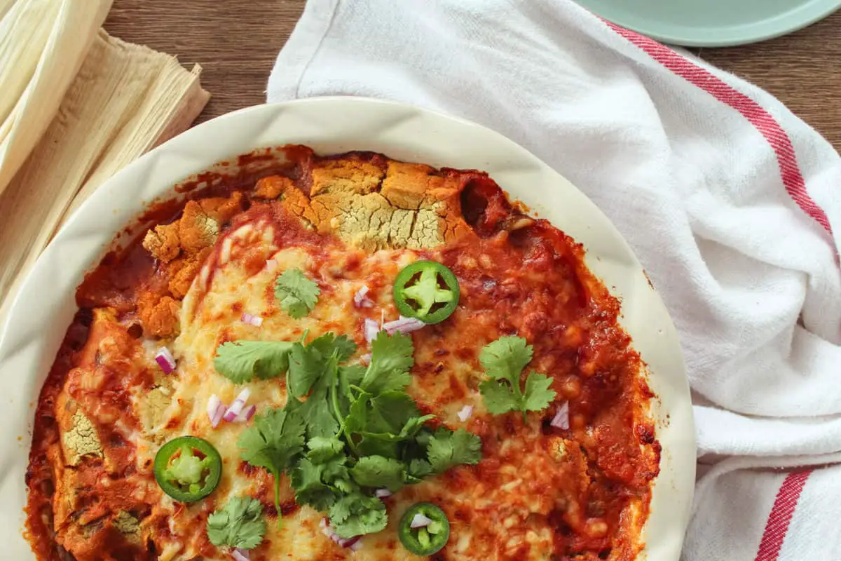 Chicken Tamale Pie with Masa Abundance of Flavor