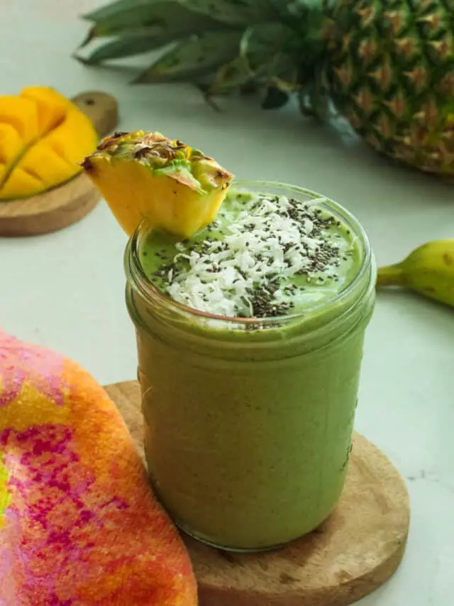 Protein-Packed Mango Pineapple Smoothie